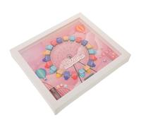 QUMIIRITY Caja de Recuerdo para El Primer Diente de Bebé Caja de Recuerdo para Guardar Los Diseño de Noria Contenedor para Guardar Los de Niños Y Niñas