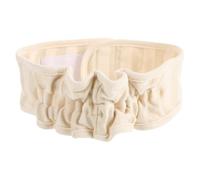 QUMIIRITY Cinturón para Hernia Umbilical Ñiño Tamaño Pequeño, Banda Ajustable y Transpirable de Algodón 100% para Recién Nacidos, Protector del Cordón Umbilical Verde a Rayas, Soporte