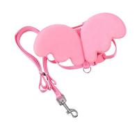 QUMIIRITY Correa Ajustable para Pasear Patos y Gansos, Cuerda de Tracción de Nailon Rosa Tamaño S, Transpirable y Cómoda para Actividades al Aire Libre, Suministros para Mascotas Pequeñas