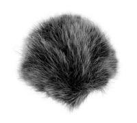 QUMIIRITY Cubierta De Microfono Antiviento Funda De Peluche Para Grabación Exteriores Protección Contra Viento y Salpicaduras Compatible Micrófonos De Clip Mano