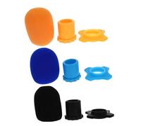 QUMIIRITY Cubierta Protectora Del Micrófono Estuche Antiexplosión Para Micrófono Funda Para Cubierta De Microfono Para Uso Estudio o Escenario Material