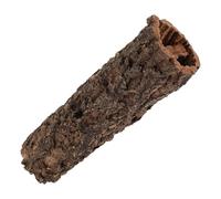 QUMIIRITY Cueva para Reptiles en Forma de Tronco Hueco, Refugio Seguro para Geckos, Serpientes y Tortugas, Decoración Natural para Terrarios de Selva Tropical, Diámetro 7,5 Cm y Altura 30