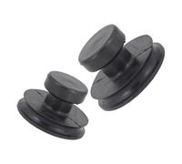 QUMIIRITY Elevador de Ventosas de Goma para Cuencos Cantores, 2 Piezas (40 Mm y 60 Mm), Mango Antideslizante Resistente, Accesorio para Terapia de Sonido, Adecuado para Sesiones