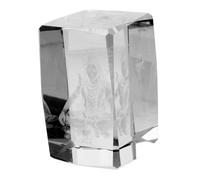 QUMIIRITY Estatua del Señor Shiva De Cristal Exquisita Decoración De Buda para Escritorio Adorno De Cristal para Artesania De Hogar