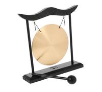 QUMIIRITY Fengshui Gong De Escritorio De Cobre Para Decoración Zen y Artística Adorno De Mesa Para Hogar y Oficina Diseño Elegante y Duradero Para Crear Tranquilos y Atraer Suerte