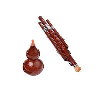 QUMIIRITY Flauta de Cucurbitácea Hulusi para Principiantes Instrumento Musical Chino de Viento Sonido Suave y Elegante para Educación Musical y Práctica