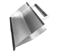 QUMIIRITY Herramienta Manual de Acero Inoxidable para Alisar y Enlucir Paneles de Yeso, Llana Resistente para Trabajos de Albañilería Interiores