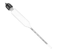 QUMIIRITY Hidrómetro de Vidrio para Leche 0-25 Densímetro Portátil y Manual, Medidor de Lactato Preciso para Medición Doméstica, Herramienta Resistente para Control de Densidad en Cocina