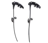 QUMIIRITY Juego de 2 Correas Hebilla para Patines de Ruedas Accesorio Ajustable para Zapatos de Patinaje Adultos y Color Negro Repuesto Duradero para Piezas de Patines