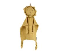 QUMIIRITY Juguete Para Apaciguar a Bebés Muñeca De Animal Doble Capa Algodón Amarillo Para Recién Nacidos Ñiño Pañalería Acompañante Set De