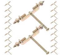 QUMIIRITY Kit 20 Unidades Dispositivo de Reparación para Caja Eléctrica Tipo 86 Varilla Soporte y Tornillos, Herramienta Mantenimiento de Casetes para Aislamiento y Reparación en Pared