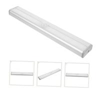 QUMIIRITY Luz LED con Sensor de Movimiento para Armarios Barra Inalámbrica Blanca Autoapagado tras Batería Aaa Fácil Instalación sin Cables para Pasillos y Cocina