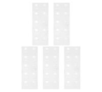 QUMIIRITY Pegatinas Redondas de Graduación 2026 Plateadas, Adhesivas de 38 Mm, 5 Hojas 50 Unidades, Decorativas para Sobres, Regalos y Álbumes, Etiquetas para Fiesta y Recuerdos