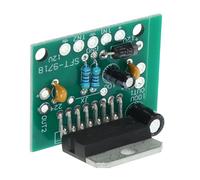 QUMIIRITY Placa Amplificadora Tda7297 12v DC Doble Canal 15w 15w Módulo de Circuito Estéreo para Audio, Kit de Soldadura DIY Compacto para Proyectos Electrónicos y Altavoces Domésticos