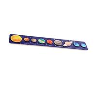 QUMIIRITY Puzzle De Madera del Sistema Solar Juguete Educativo De Cognitivo para Actividad De Aprendizaje Interactiva Sol