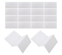 QUMIIRITY Recambio de Papel Rayado para Bloc de Notas Recargable M5, 20 Hojas Sueltas Perforadas para Planificador y Organizador Personal, Inserciones Reutilizables para Agenda de