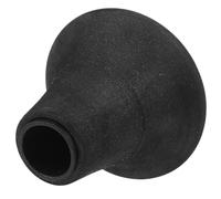 QUMIIRITY Soporte para Caña de Pescar Tapa de Extremo de Bola Grande, Cinturón Ajustable de Eva Negro, Cojín Protector Resistente al Agua para Pesca en Barco y Mar Profundo