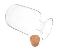 QUMIIRITY Soporte Para Tapa De Frasco De Vidrio De Almacenamiento Botella De Almacenamiento Decorativa Botellas De Reactivos Químicos De Laboratorio