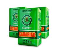 Qumir Pack de Yerba Mate Canarias Serena 1Kg - 3 Unidades - Total 3 Kg de Yerba Mate