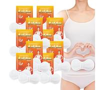 Qumiuu Almohadillas térmicas adhesivas, parches térmicos autoadhesivos, parche reutilizable para calentar la cintura, autocalentable | 10 almohadillas térmicas menstruales portátiles de invierno