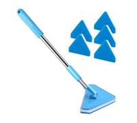 Qumiuu Cepillo abrasivo para acuarios, limpiador de acuarios con mango telescópico y juego de raspador para la limpieza de acuarios, estanques y terrarios