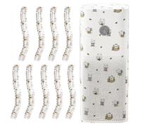 Qumiuu Cubiertas para utensilios de cocina, 10 unidades, cubierta protectora de tela no tejida gruesa para olla, , microondas, arrocera doméstica