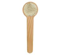 Qumiuu Cuchara de sal de baño, pequeña cuchara de madera | Cuchara de madera de miel para leche en polvo | Cuchara de café reutilizable, cuchara de caramelo, cucharadita, utensilios para servir