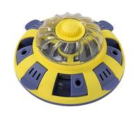 Qumiuu Dispensador de tratamiento para mascotas, juguete de inteligencia interactivo ajustable, juguete interactivo para perros, promoción mental contra la hinchazón para cachorros y gatos