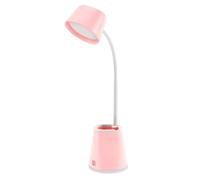 Qumiuu Lámpara De Mesa LED,4 Niveles LED Flexible Regulable Con Control Táctil | Lámpara De Escritorio Para Oficinas | Para Estudiar, Trabajar, Costura, Manualidades, Dormitorio Y