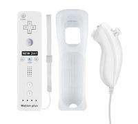 QUMOX 2en1 Remote MotionPlus Controller Remote + Nunchuk para Wii