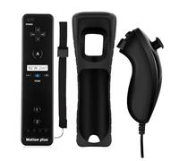 QUMOX 2en1 Remote MotionPlus Controller Remote + Nunchuk para Wii