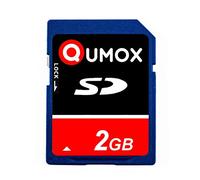 QUMOX 2GB Tarjeta SD Card para Camara teléfono móvil