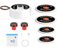 QUMOX Bomba de Vacío Eléctrica Recargable - Bomba Universal con Tapas y Bolsas, Succión -60kPa, USB-C, Un Solo Botón, Conservación de Alimentos para Tarros, Recipientes y Bolsas de VacíoQUMOX Bomba de