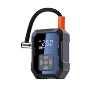 Qumox Compresor de Aire portátil inflador de neumáticos, Bomba de Aire inalámbrica Recargable de 4000 mAh para Coche, Bicicleta, Motocicleta, Pelota y Equipo Deportivo con Pantalla Digital y Apagado
