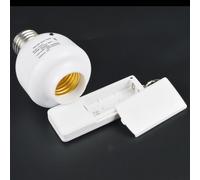 Qumox@ Control remoto inalámbrico Tornillo de luz de lámpara Portalámpara Cap Socket