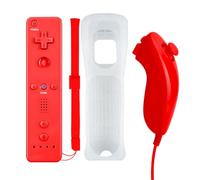 QUMOX Mando a Distancia y Joystick Nunchuck Rosa compatibles con Wii/Wii u