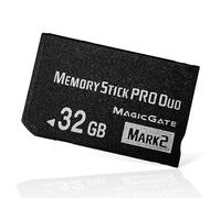 QUMOX Memory Stick Pro Duo 32GB Mark2 - Alta Velocidad, Compatible con PSP 1000/2000/3000, Cámaras y Videocámaras