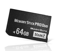 QUMOX Memory Stick Pro Duo 64GB Mark2 - Alta Capacidad, Compatible con PSP 1000/2000/3000, Cámaras y Videocámaras