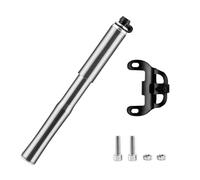 QUMOX Minibomba portátil para bicicleta, de alta presión, para cuadro - Compatible con Presta y Schrader - Confiable, compacta y ligera - Bomba para neumáticos de bicicleta de carretera, montaña y BMX