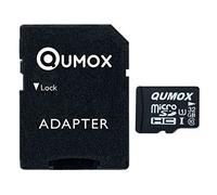 Qumox QX-MCSD-I-32G - Tarjeta microSD de 32 GB (Class 10, UHS-I), Color Negro