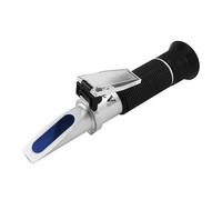 QUMOX Refractómetro de miel 3 en 1 para humedad, Brix y Baume, escala Brix del 58-90% - No necesita batería, probador óptico ATC para miel, jarabe, melaza, apicultura y procesamiento de alimentos