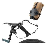 Qunature Soporte para Alforja de Bikepacking, Estabilizador Impermeable para Bolsa de sillín de Bicicleta, Accesorio para Equipaje Trasero, Compatible con MTB Gravel Carretera