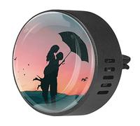 Quniao Amante - Difusor de ambientador de aromaterapia para coche, difusor de fragancia para coche, con clip de ventilación para coche, oficina, cocina