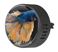 Quniao Beautiful Betta Fish - Difusor de ambientador para aromaterapia de coche, difusor de fragancia de coche, clip de ventilación para coche, oficina, cocina