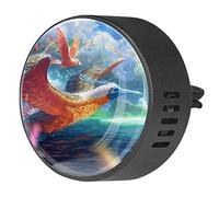 Quniao Birds Flying Away - Difusor de ambientador para aromaterapia de coche, difusor de fragancia de coche, clip de ventilación para coche, oficina, cocina