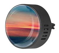 Quniao Morning Hill - Difusor de ambientador para aromaterapia de coche, difusor de fragancia de coche, clip de ventilación para coche, oficina, cocina
