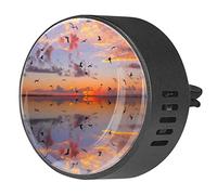 Quniao Reflejo de pájaros, 2 unidades, difusor de ambientador de aromaterapia para coche, difusor de fragancia para coche, clip de ventilación para coche, oficina, cocina