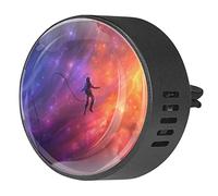 Quniao Space Traveller Lost in Space 2PCS Custom Car Aromaterapia Ambientador Difusor de Fragancia de Coche Medallón Difusor de Coche Clip de Ventilación para Coche Aplicar para Coche, Oficina, Cocina