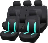 QUNINE Fundas Asientos Coche para Dacia Sandero Stepway 3.Gen 2.Gen 2012 2013 2014 2015 2016 2017 2018 2019 2020-2025, Antideslizante Durable Respirable Todo Incluido Coche Juegos de Cubreasientos