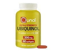 Qunol - Ubiquinol Active CoQ10 Extra Strength 200 mg - 60Cápsulas blandas
